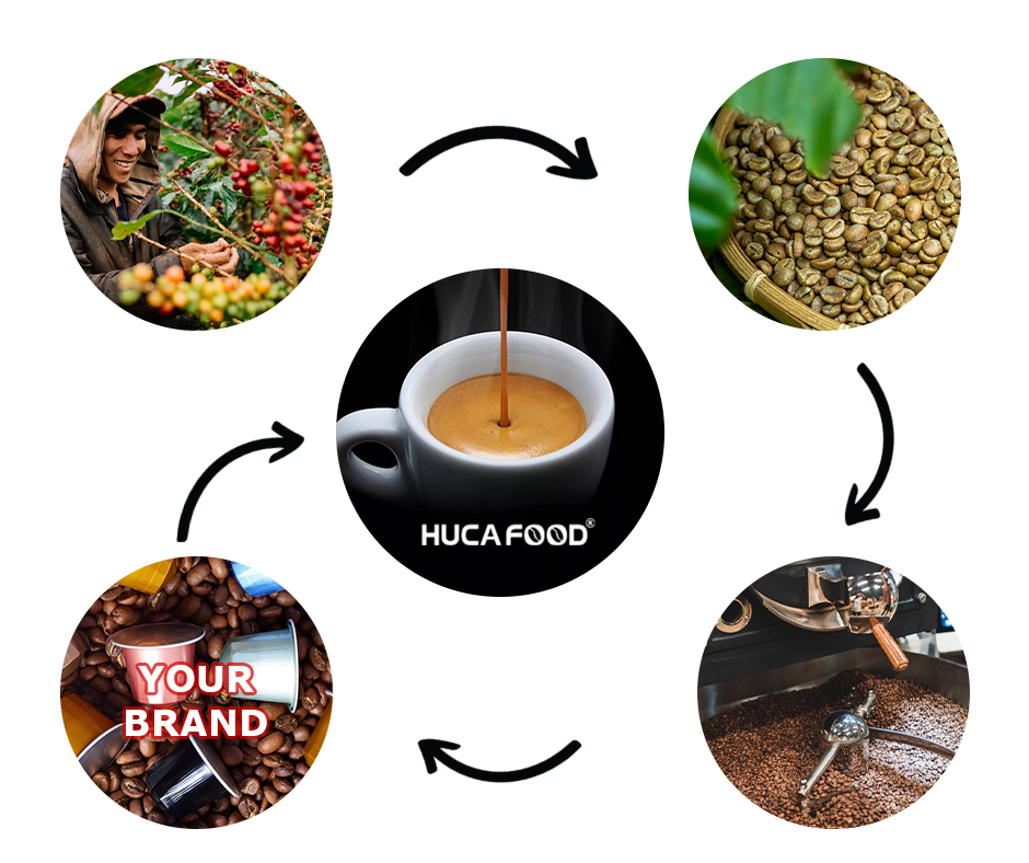 OEM Coffee Solutions Why HUCAFOOD is the Ideal Partner for Your Coffee Brand