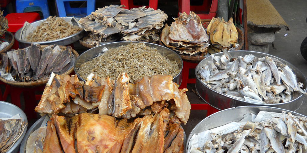 Gửi hàng hải sản khô đi Hàn Quốc nhanh chóng, giá rẻ 